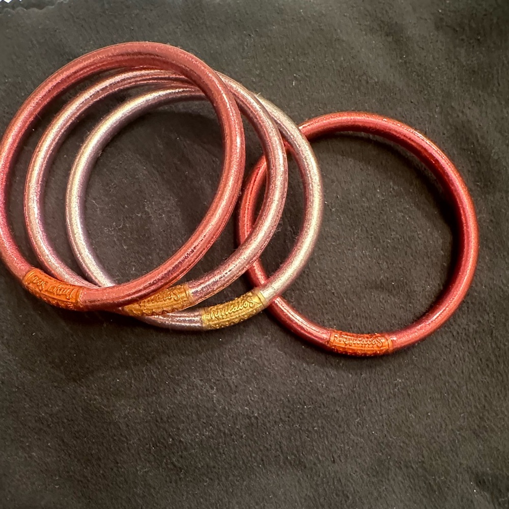 BuDhagirl Carousel Pink All Weather Bangles